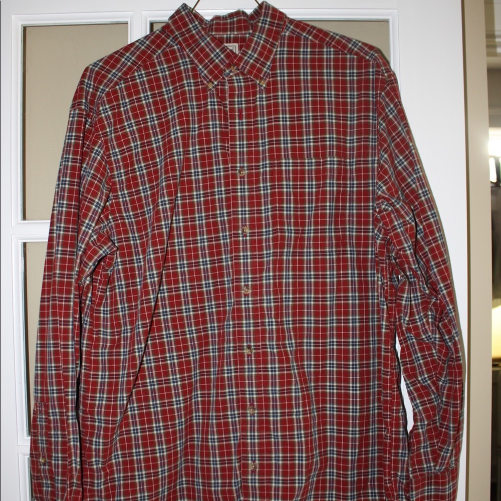 L.L. Bean Men’s Plaid Shirt